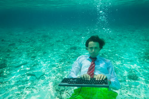 it organization underwater overloaded